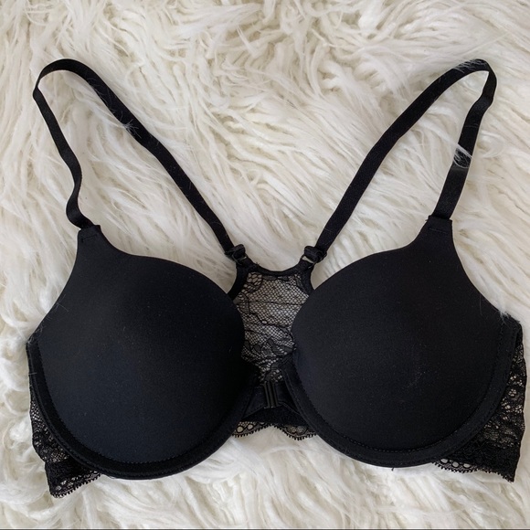 Affinitas Intimates Racerback bra black size 32C - Picture 2 of 5